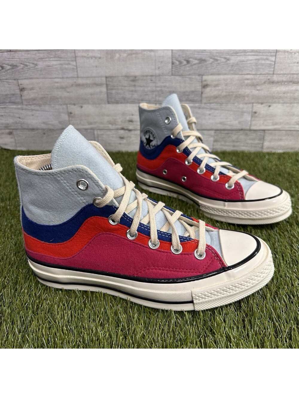Converse Chuck 70 High Thermo Felt Noreaster Starlight Blue Mens 5 Women’s 7